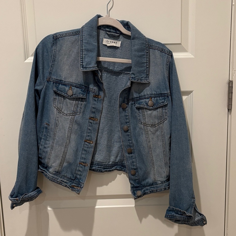 Ci Sono Light Blue Denim Jacket